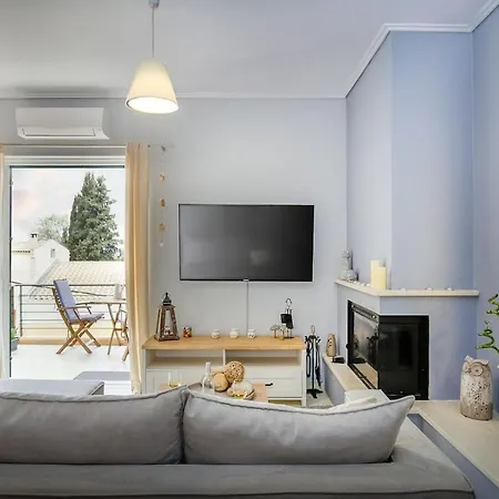 Ena - 2Br Relaxing Apt Near Corfu Town Kanálion